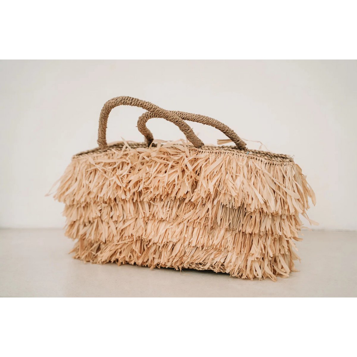 The Raffia Bahamas Basket - Natural