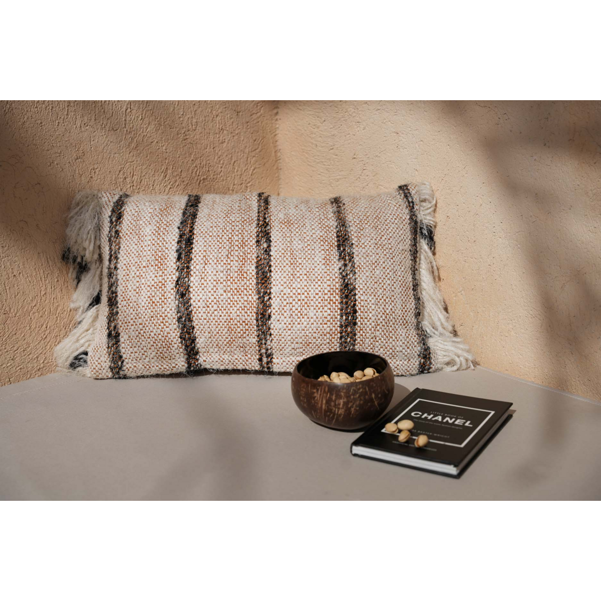 The Oh My Gee Cushion Cover - Bohemian White - 30x50