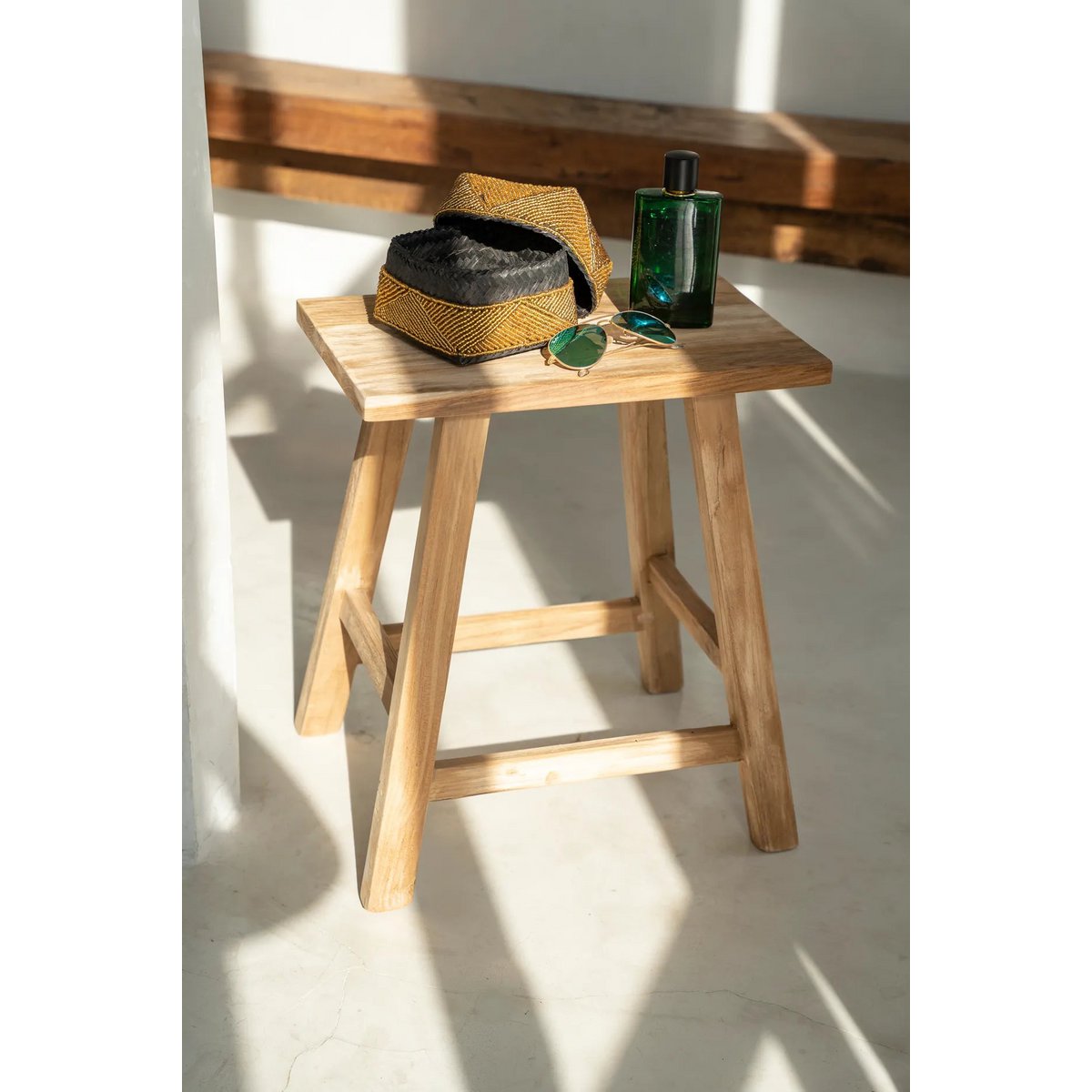 The Beaded Basket - Gold - Set of 3