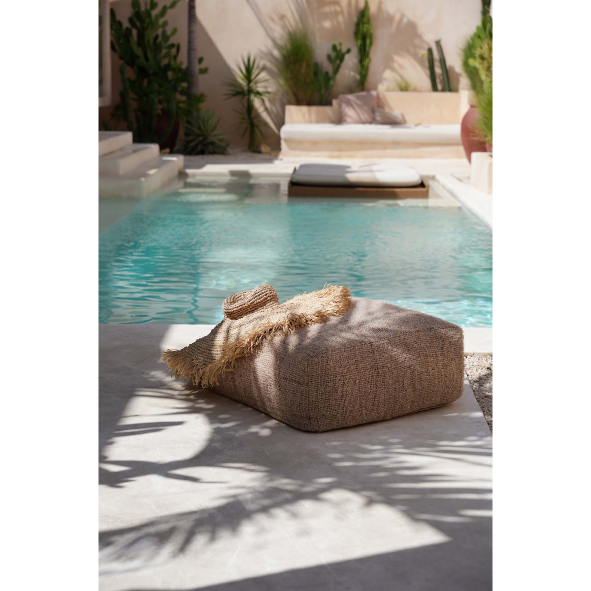 The Oh My Gee Pouffe - Beige